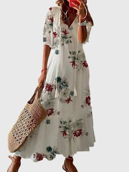Amalia | Boho Vintage Summer Dress