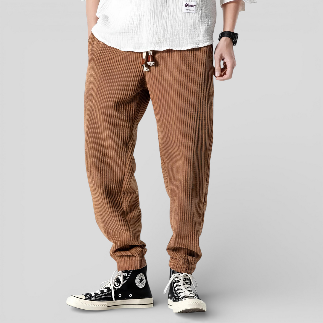 David | Warm Touch Velvet Trousers