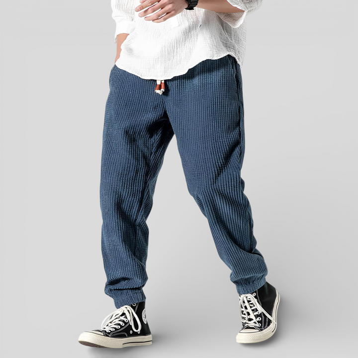 David | Warm Touch Velvet Trousers