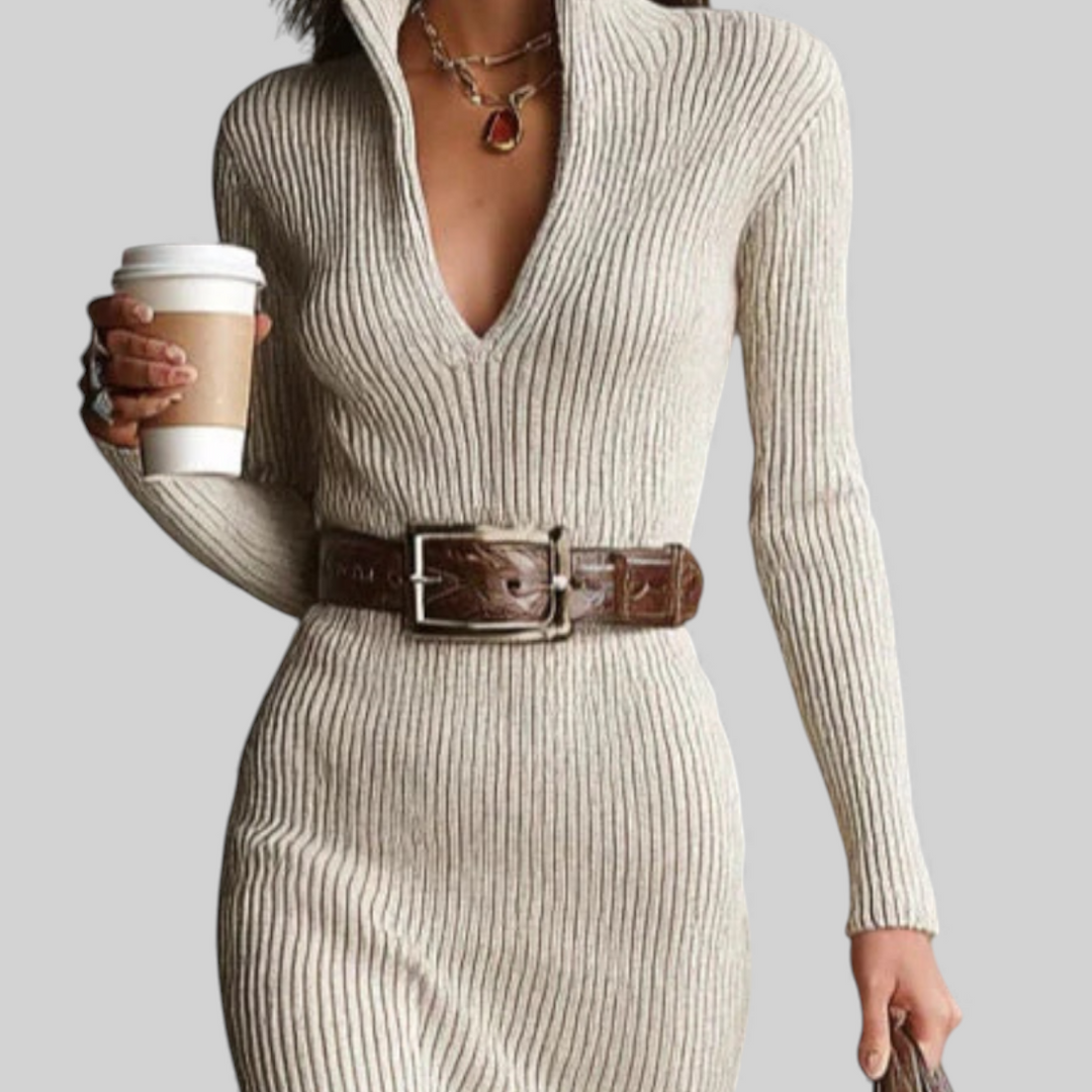 Margaret | Flattering Knit Dress