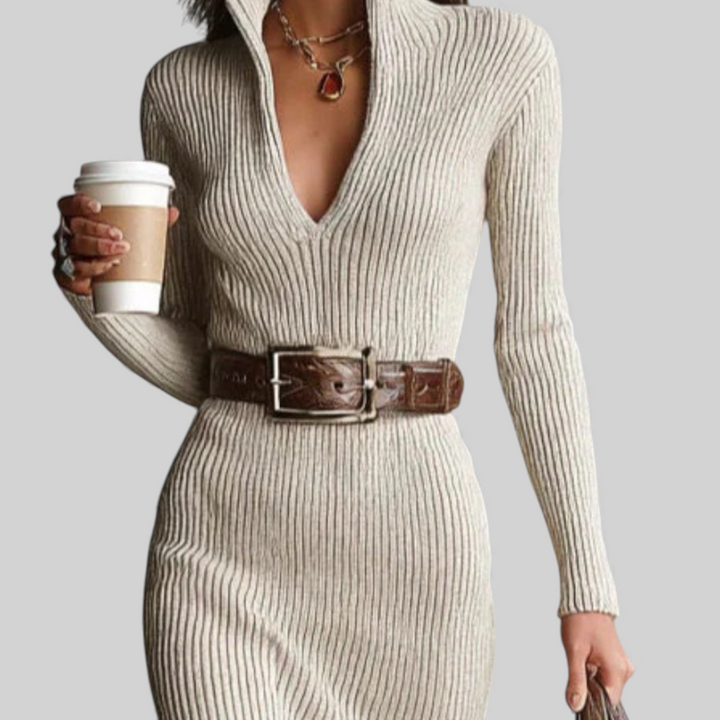 Margaret | Flattering Knit Dress