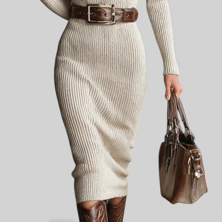 Margaret | Flattering Knit Dress