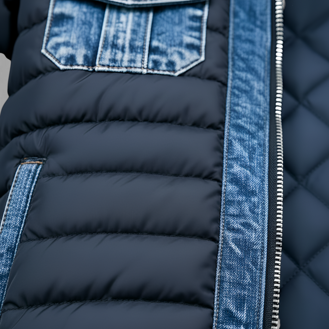 Fletcher | Hybrid Quilted Denim Jacket