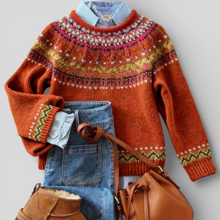 Marlene | Chic Vintage Knit Sweater