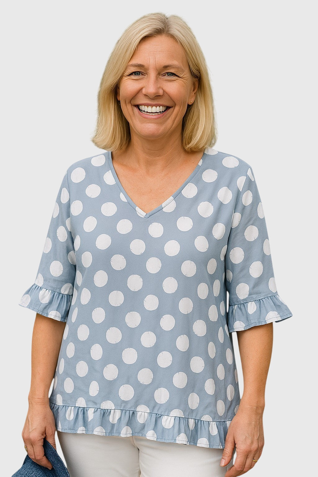 Eira | Polka Dot Blouse