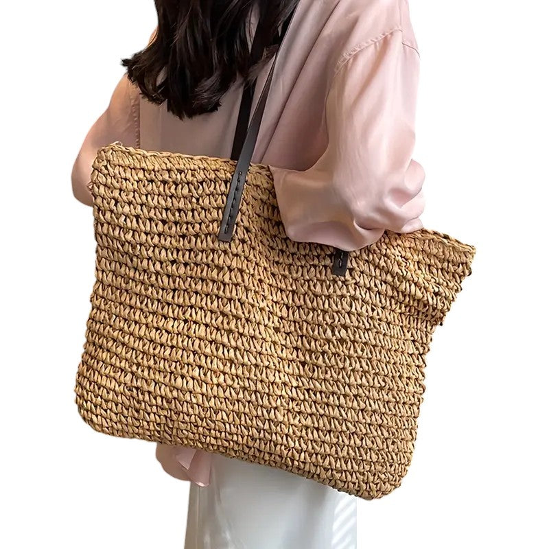 Olivia | Woven Tote Bag
