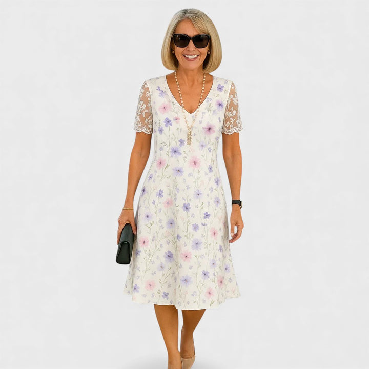 Brislyn | Elegant Midi Dress