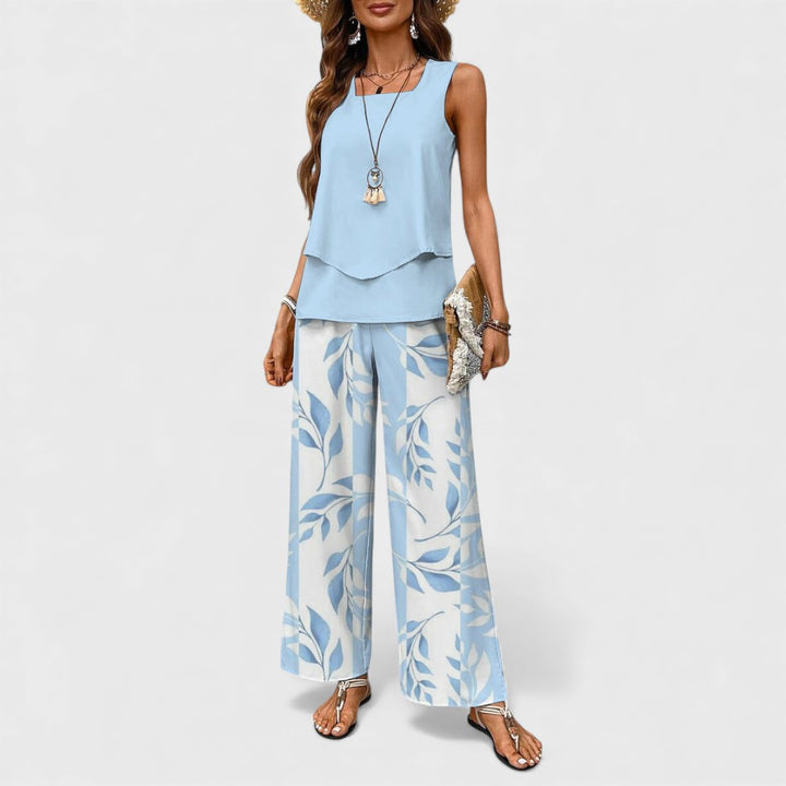 Brenda | Elegant 2-Piece Summer Set