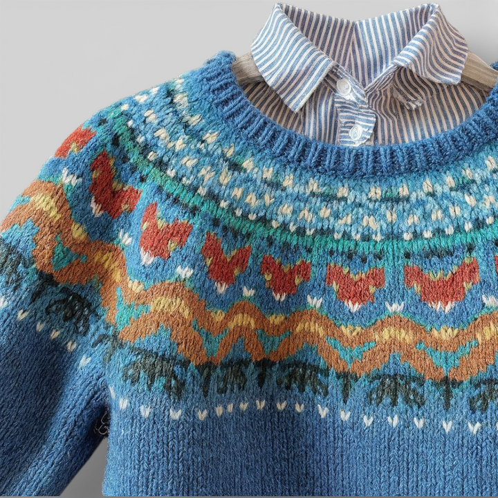 Helen | Classic Vintage Knit Sweater