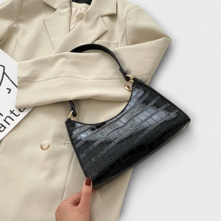 Olivia | Shiny Leather Bag