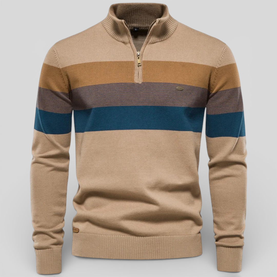 Robert | Modern Stand Collar Sweater