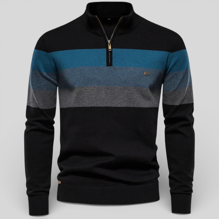 Robert | Modern Stand Collar Sweater