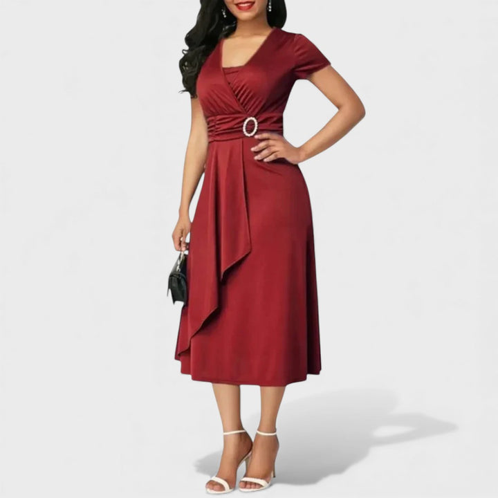 Zhyrelle | Elegant Midi Dress