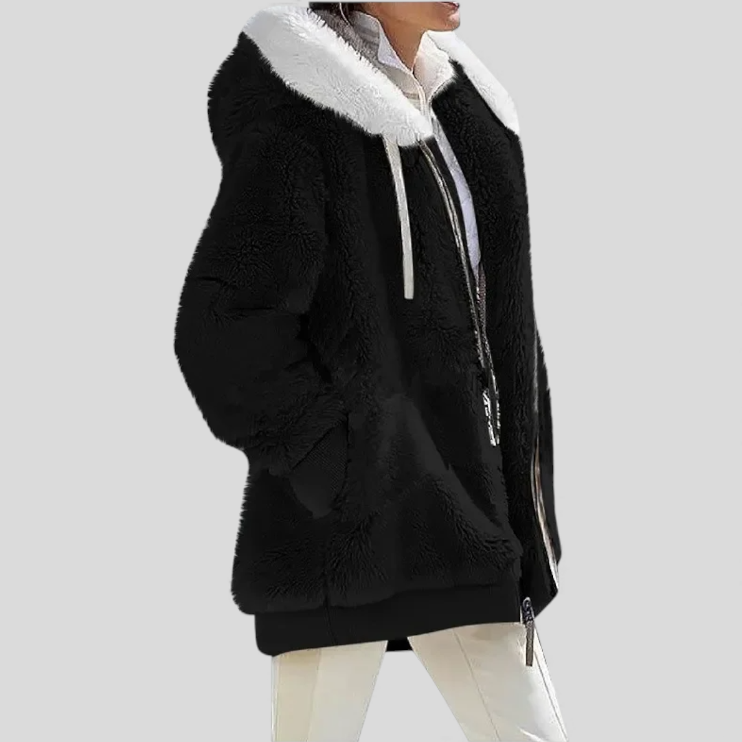 Evelyn | Soft-Touch Fleece Coat