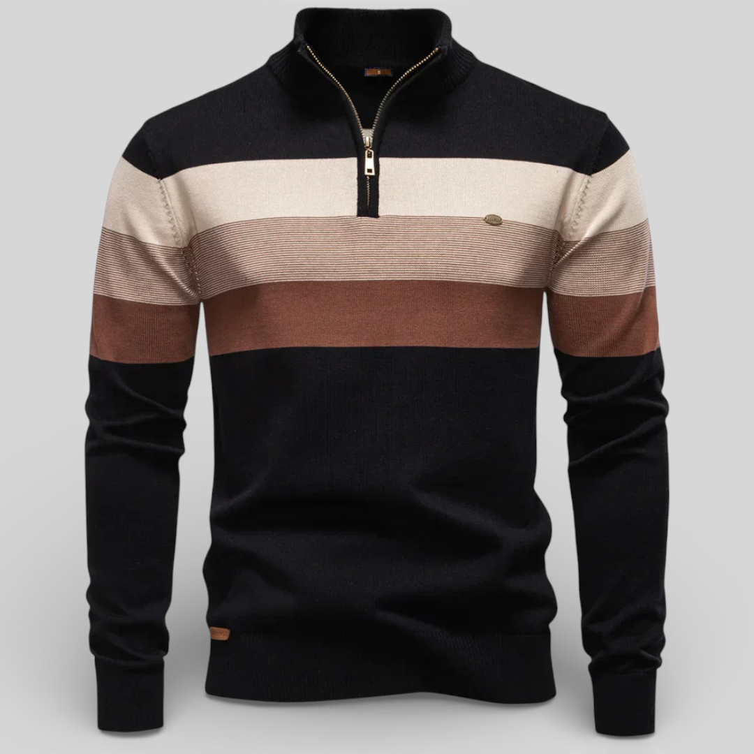 Robert | Modern Stand Collar Sweater