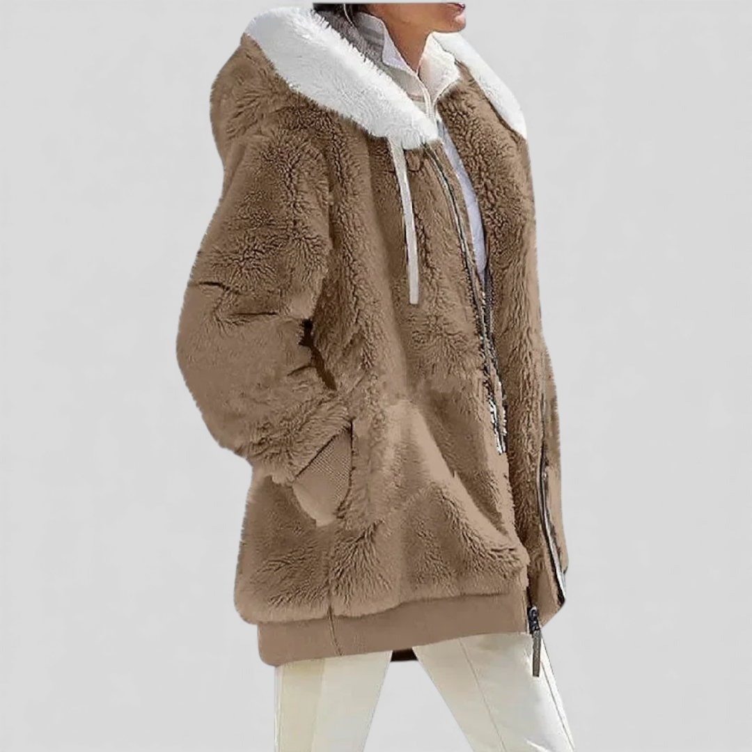 Evelyn | Soft-Touch Fleece Coat