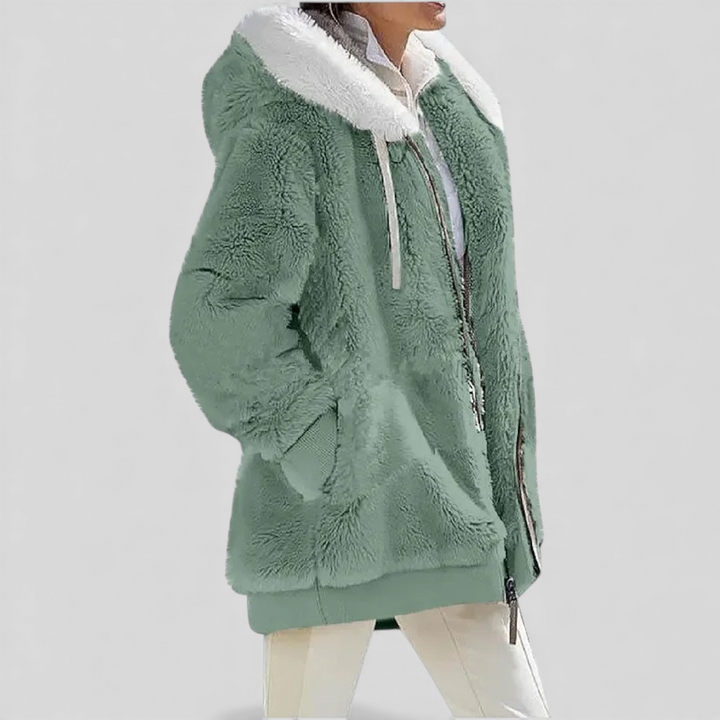 Evelyn | Soft-Touch Fleece Coat
