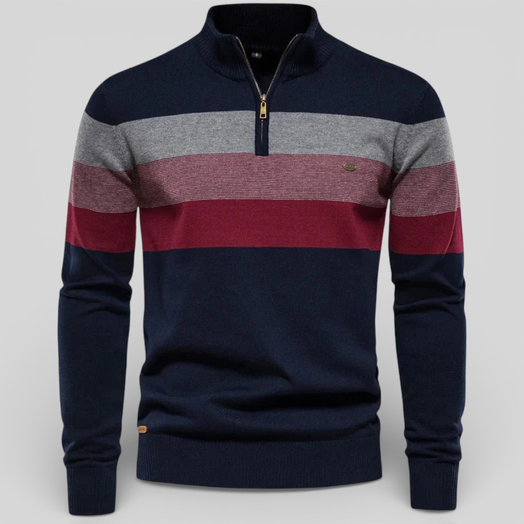 Robert | Modern Stand Collar Sweater