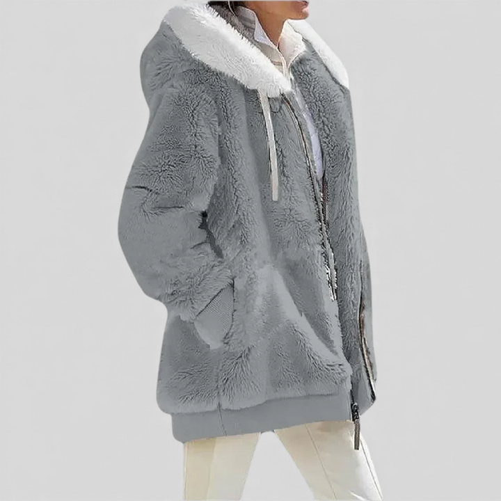Evelyn | Soft-Touch Fleece Coat
