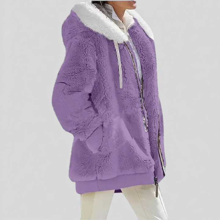 Evelyn | Soft-Touch Fleece Coat