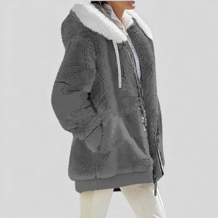 Evelyn | Soft-Touch Fleece Coat
