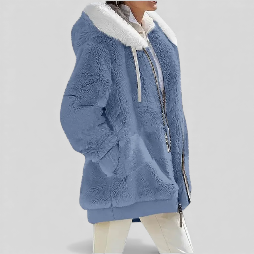 Evelyn | Soft-Touch Fleece Coat