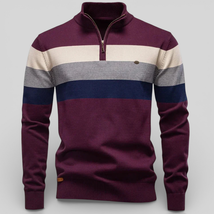 Robert | Modern Stand Collar Sweater