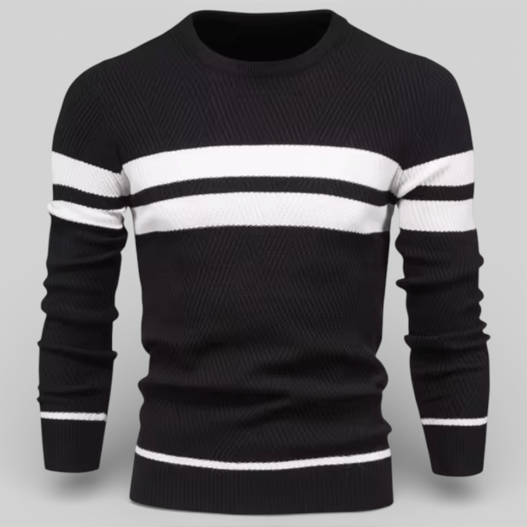 James | Modern Comfort Herringbone Sweater