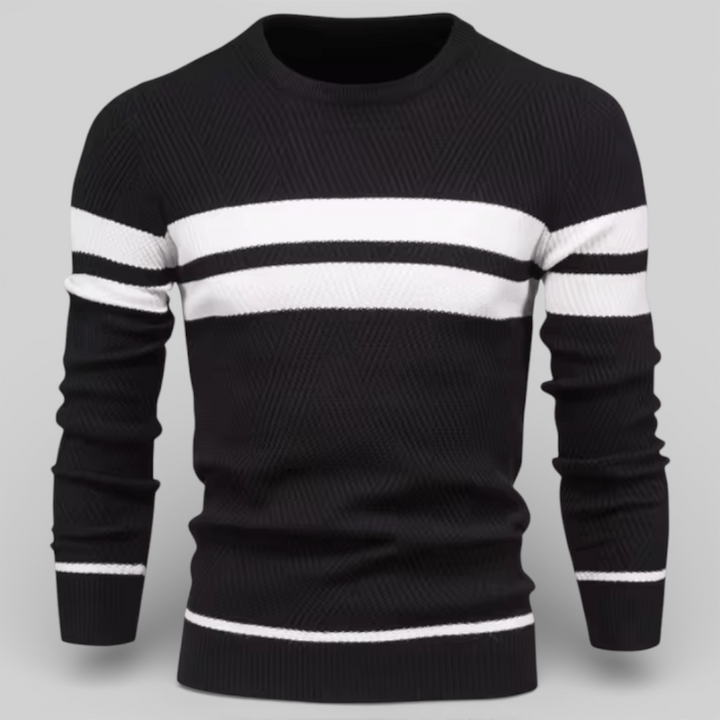 James | Modern Comfort Herringbone Sweater