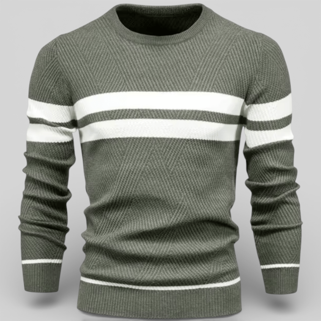James | Modern Comfort Herringbone Sweater