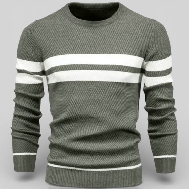 James | Modern Comfort Herringbone Sweater
