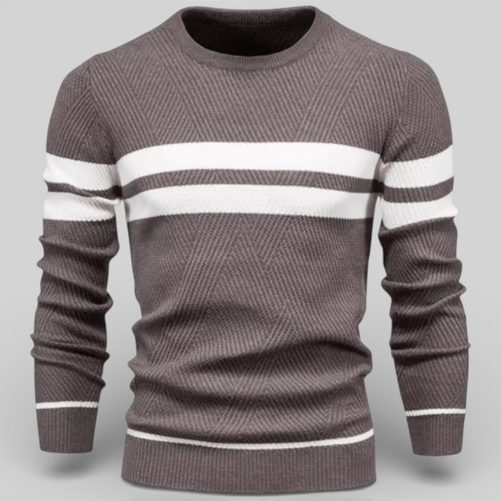James | Modern Comfort Herringbone Sweater