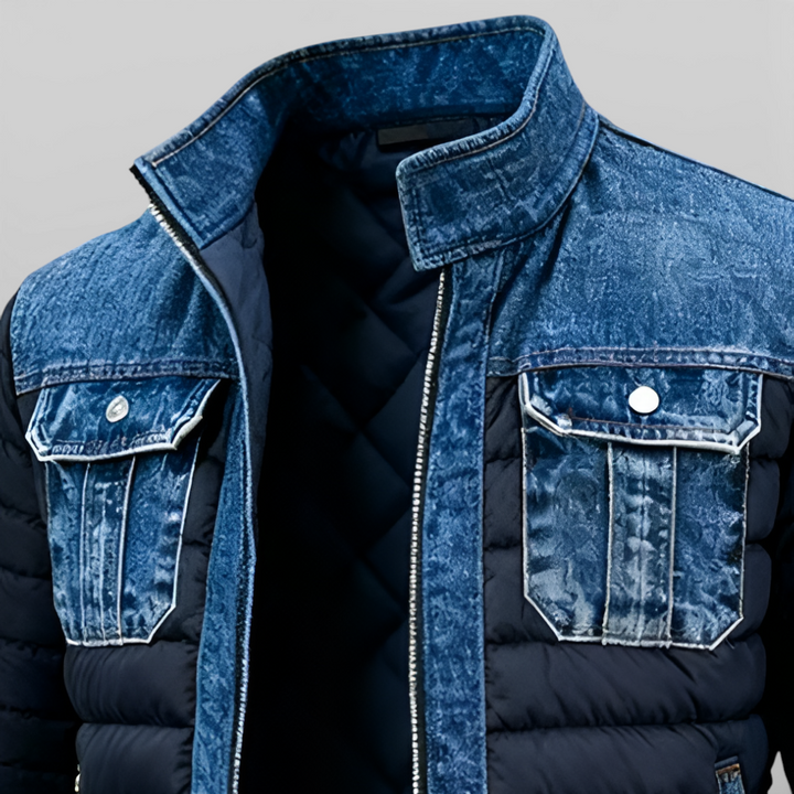 Fletcher | Hybrid Quilted Denim Jacket