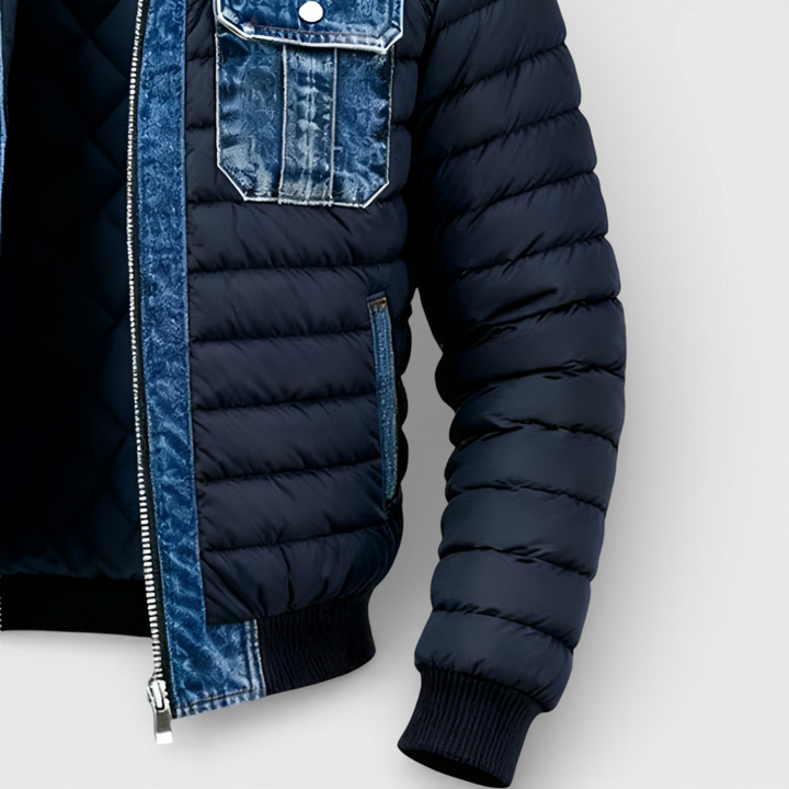 Fletcher | Hybrid Quilted Denim Jacket