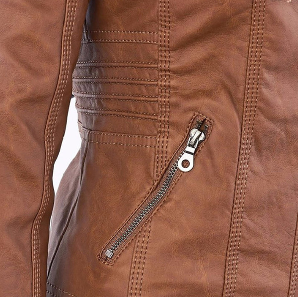 Charlotte | Comfortable Leather Jacket