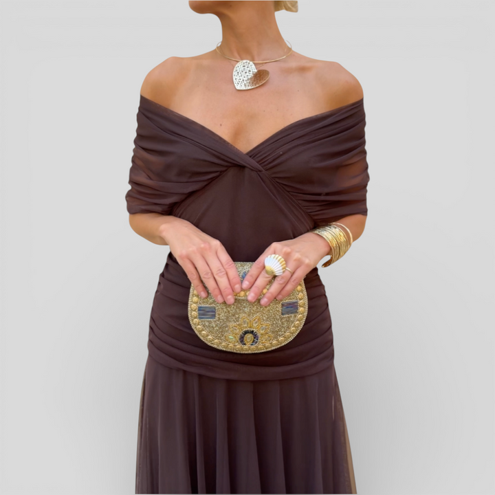 Susan | Flowing Floral Midi Dress