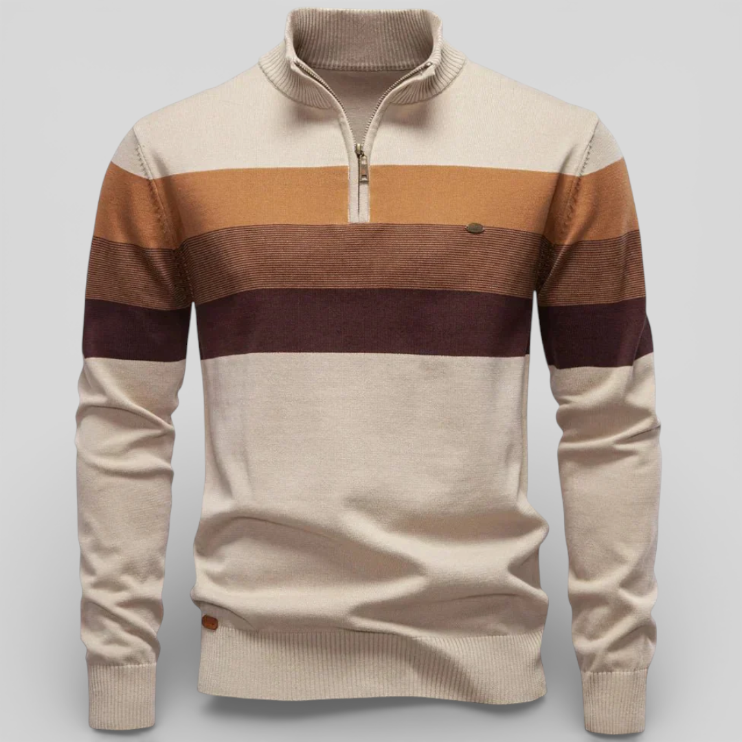 Robert | Modern Stand Collar Sweater