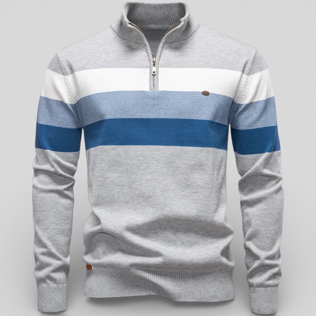 Robert | Modern Stand Collar Sweater