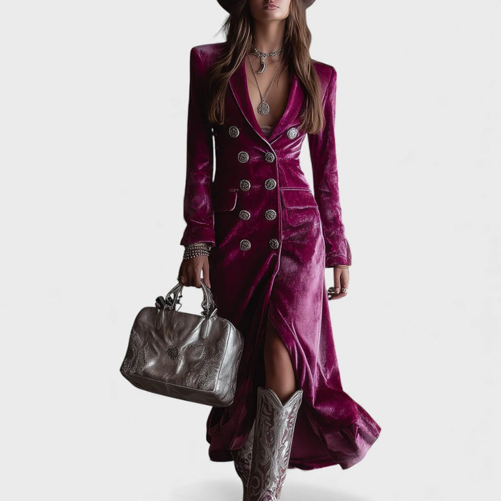 Vynla | Sophisticated Maxi Dress