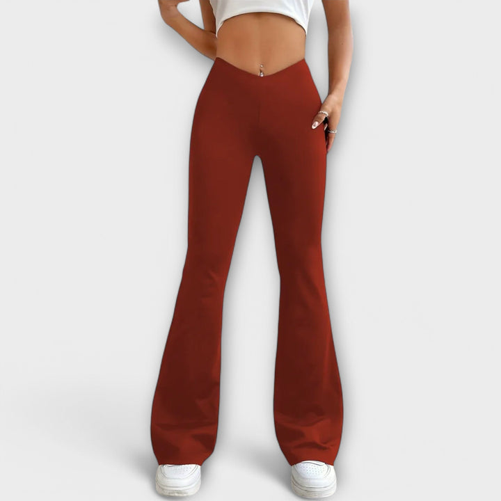 Serena | Relaxed Pants with Flared Leg