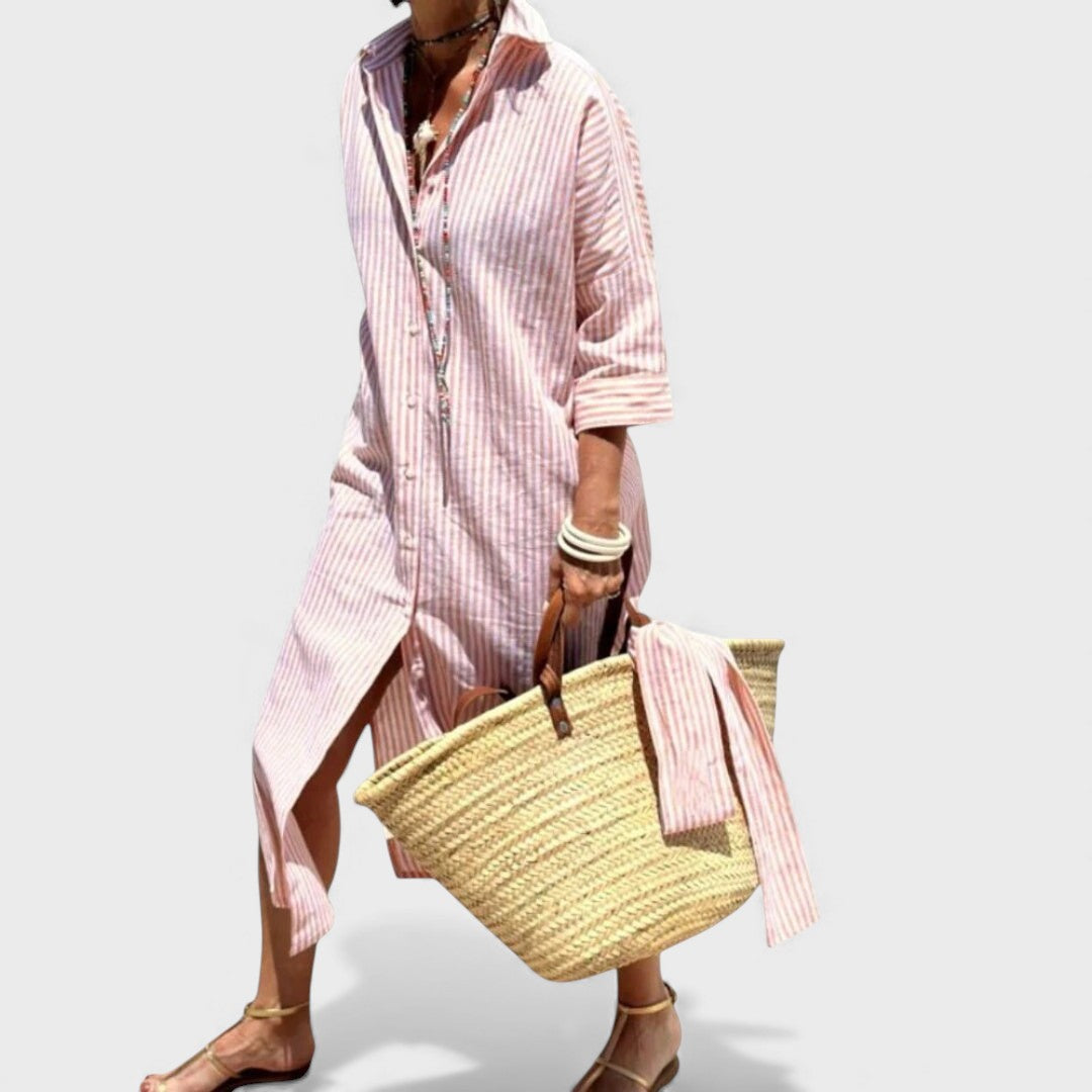 Ellen | Classic Striped Dress