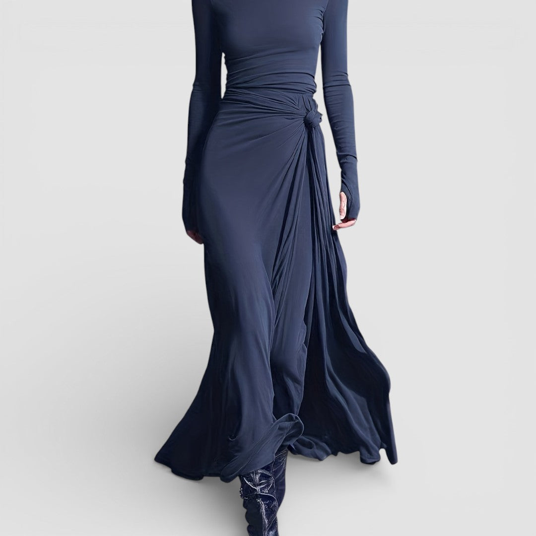 Claire | Flattering Drape Dress