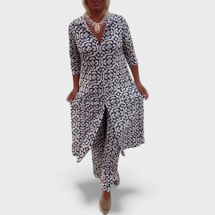 Gabriella | Elegant Vintage Two-Piece Set