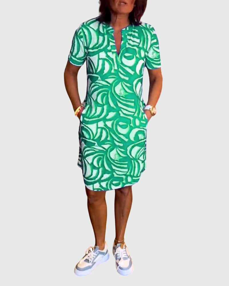 Elle | Flattering Avenue Walk Dress