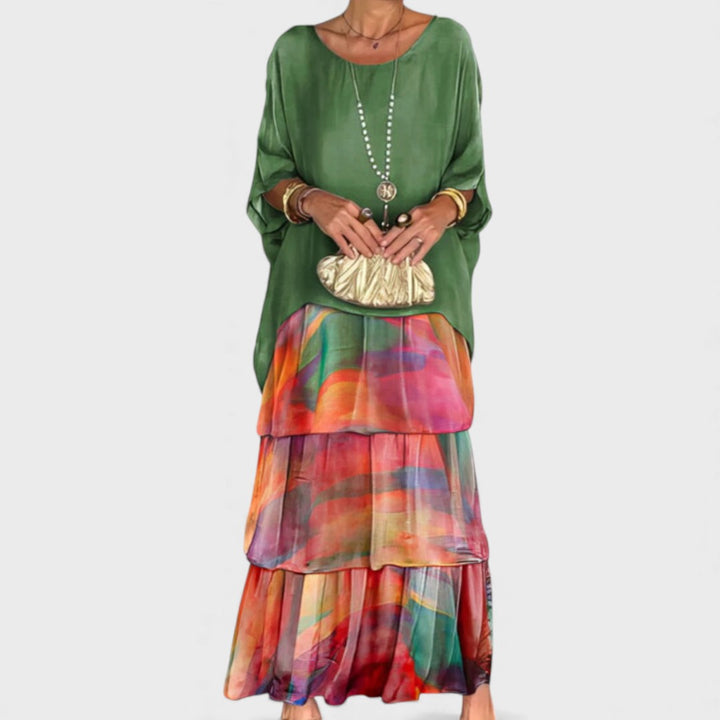 Susan | Long and Flowing Elegant Dress