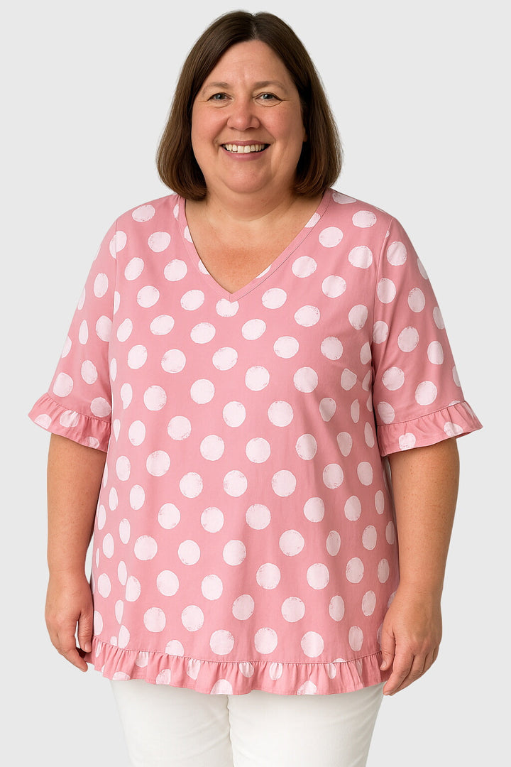 Eira | Polka Dot Blouse