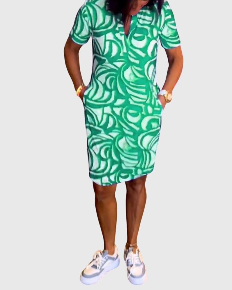 Elle | Flattering Avenue Walk Dress