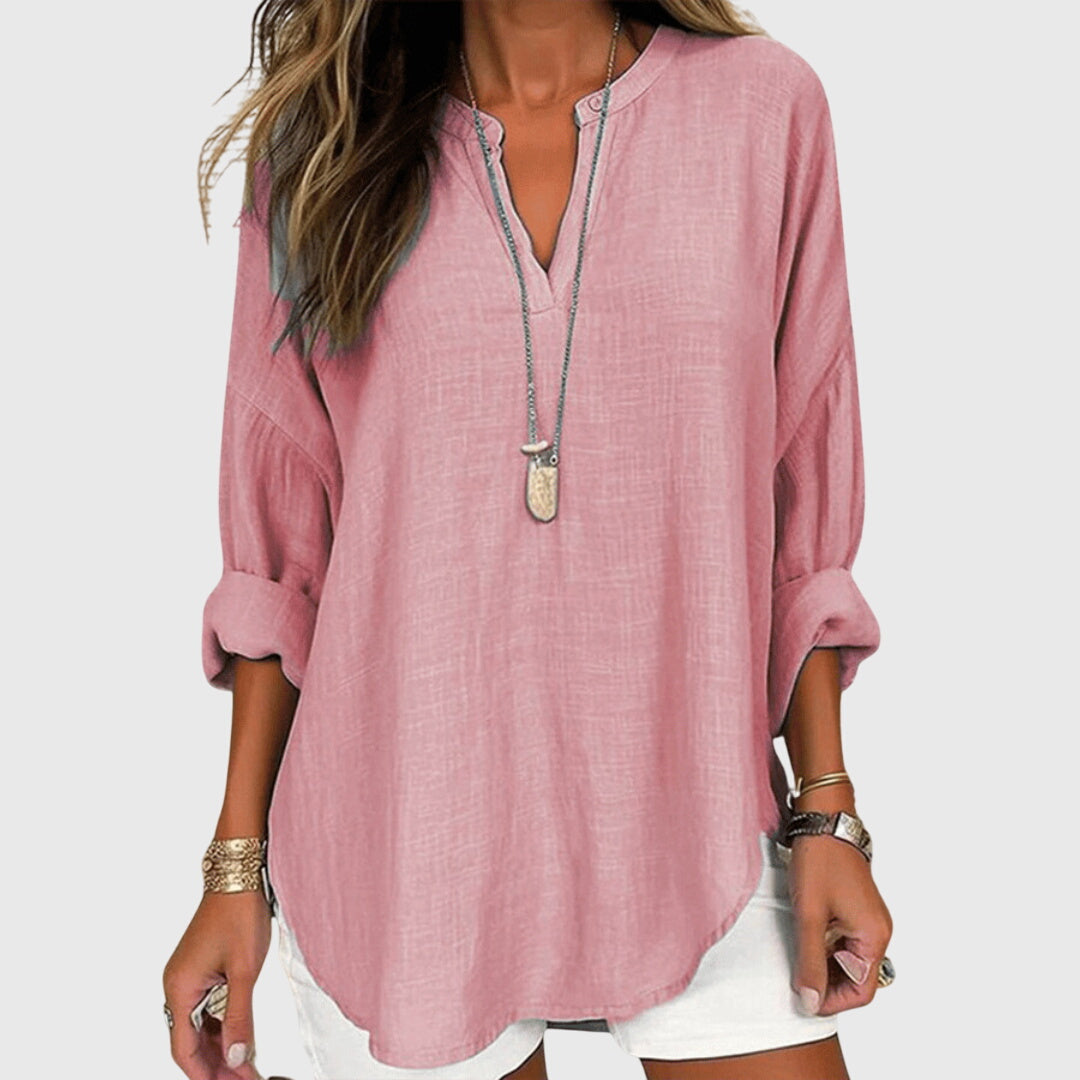 Lenara | Flowy Elegant Beach Shirt
