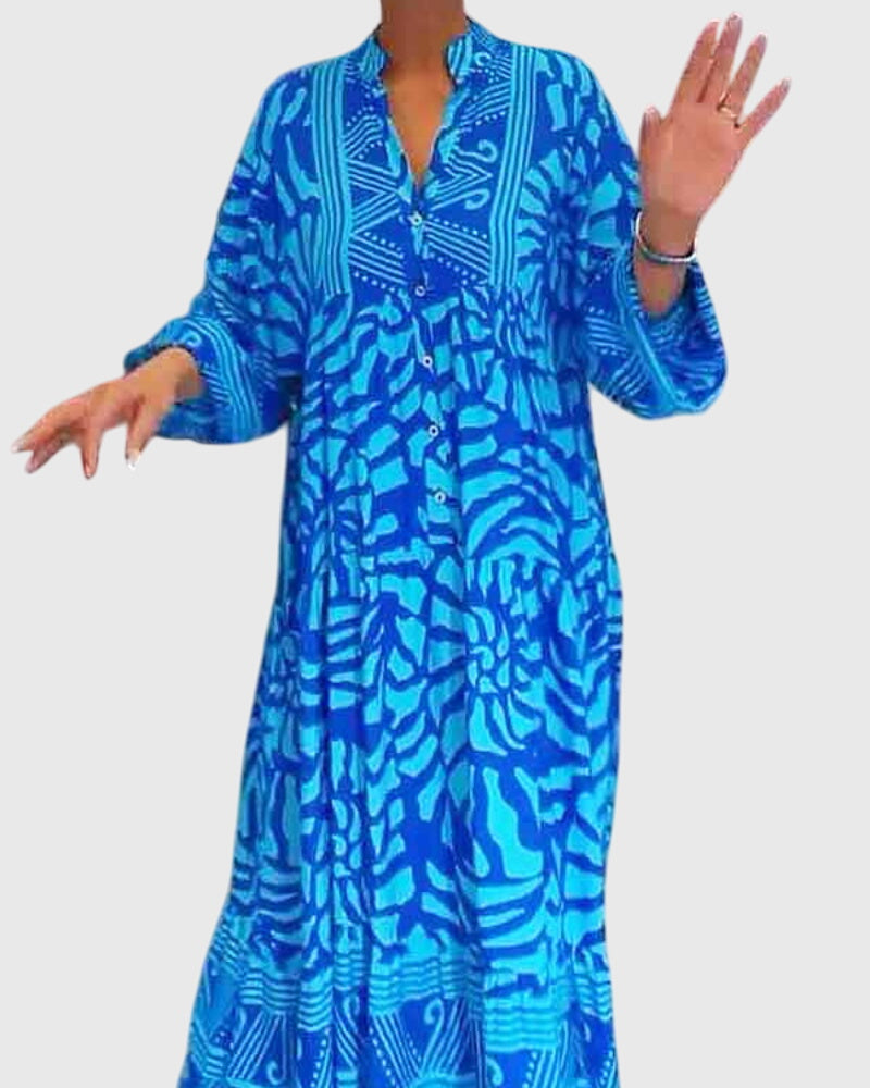 Mckinley | Maxi Dress With Elegant Print