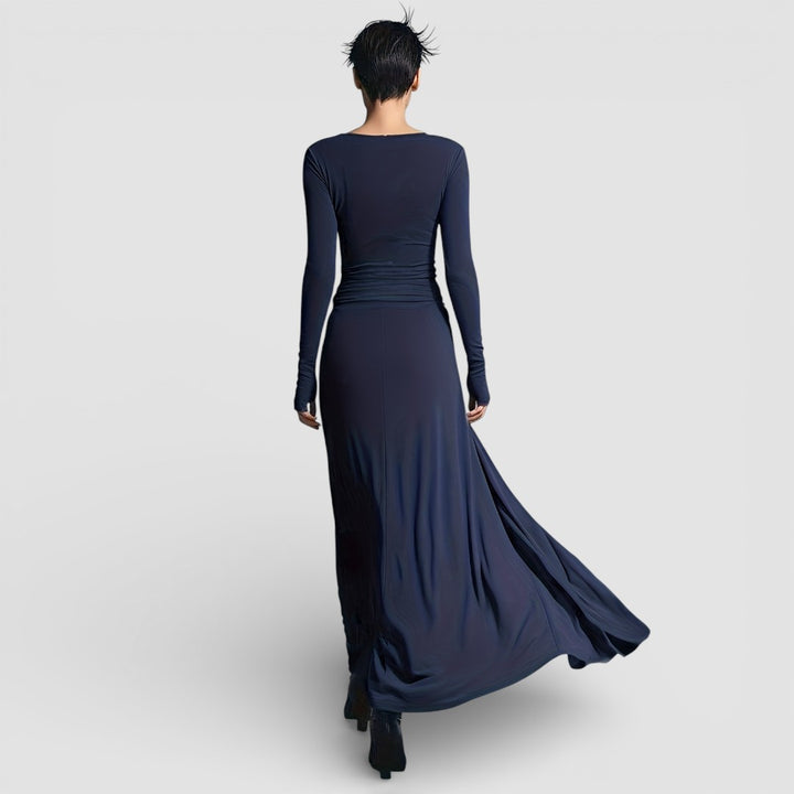 Claire | Flattering Drape Dress
